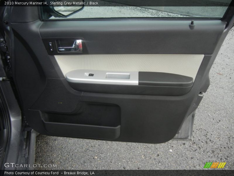 Sterling Grey Metallic / Black 2010 Mercury Mariner I4