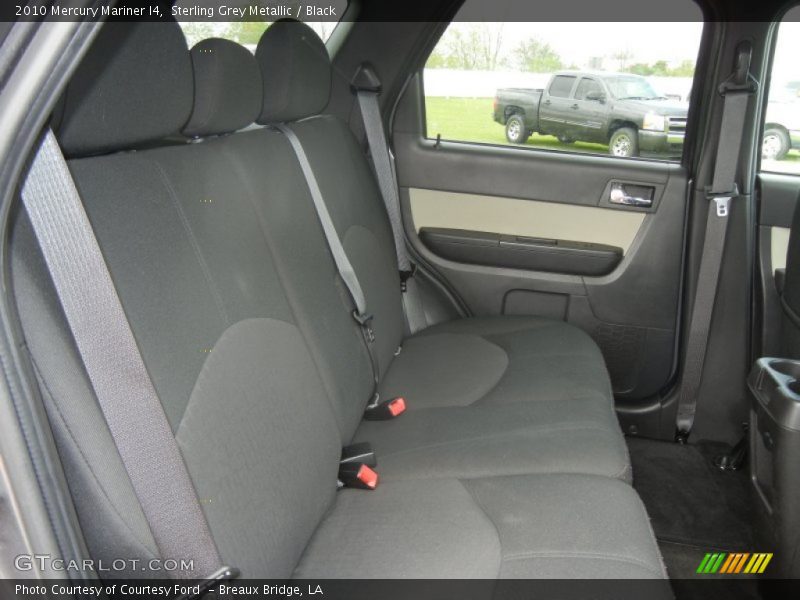 Sterling Grey Metallic / Black 2010 Mercury Mariner I4