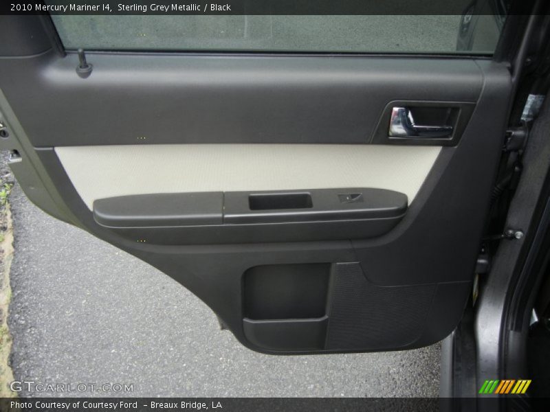 Sterling Grey Metallic / Black 2010 Mercury Mariner I4