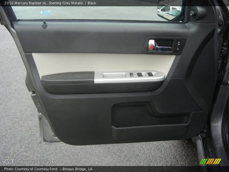 Sterling Grey Metallic / Black 2010 Mercury Mariner I4