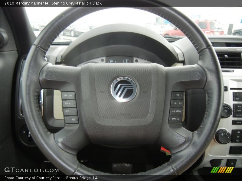 Sterling Grey Metallic / Black 2010 Mercury Mariner I4