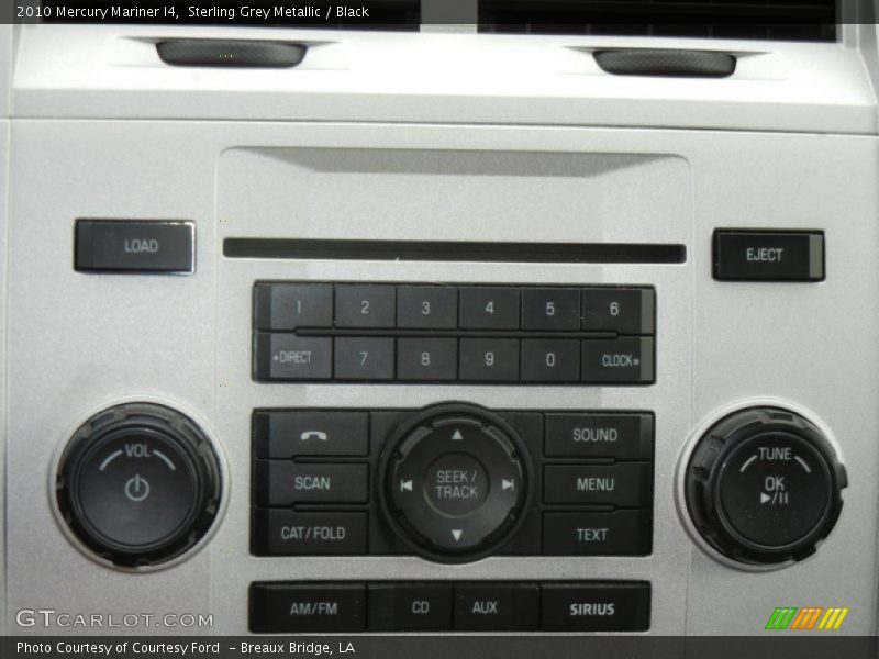 Sterling Grey Metallic / Black 2010 Mercury Mariner I4