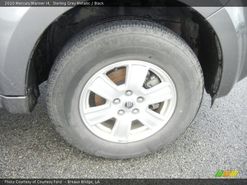 Sterling Grey Metallic / Black 2010 Mercury Mariner I4