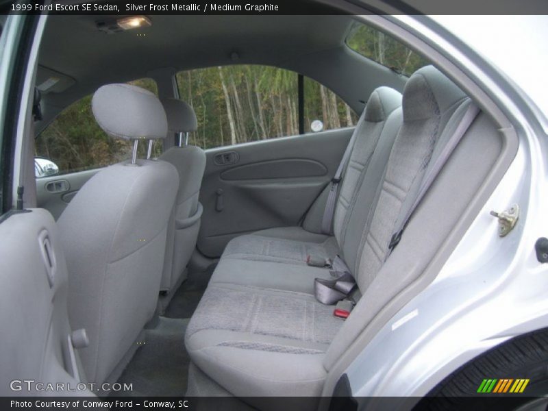 Silver Frost Metallic / Medium Graphite 1999 Ford Escort SE Sedan