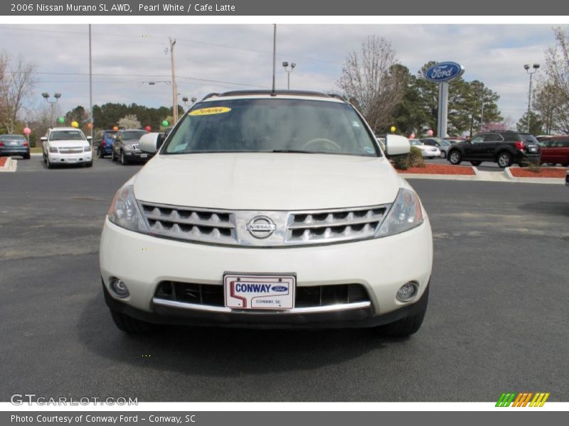 Pearl White / Cafe Latte 2006 Nissan Murano SL AWD