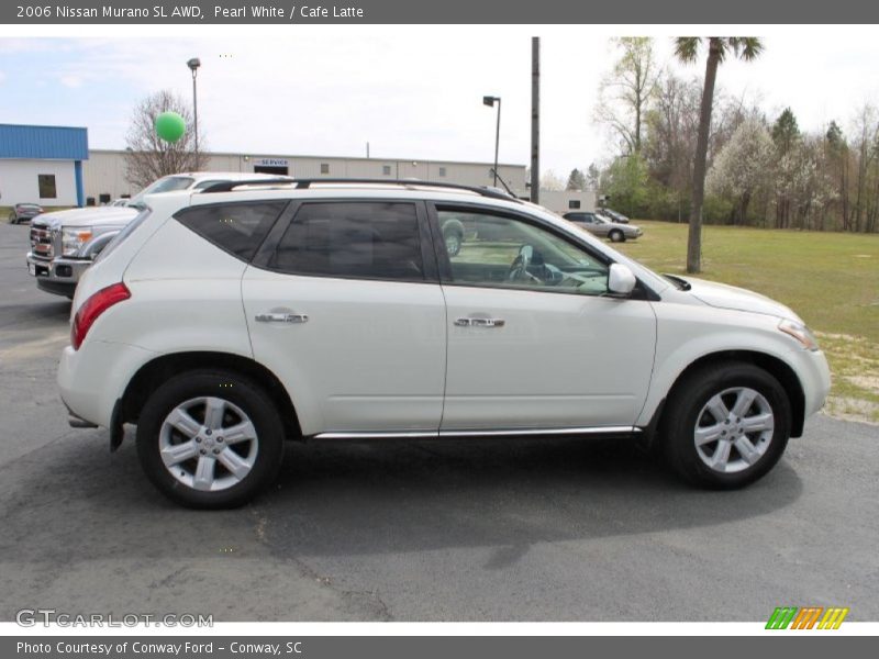 Pearl White / Cafe Latte 2006 Nissan Murano SL AWD