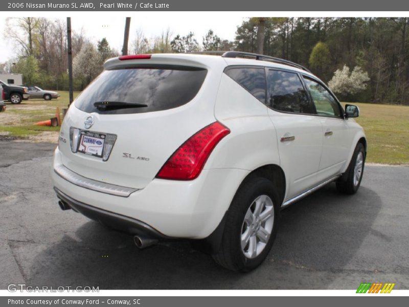 Pearl White / Cafe Latte 2006 Nissan Murano SL AWD