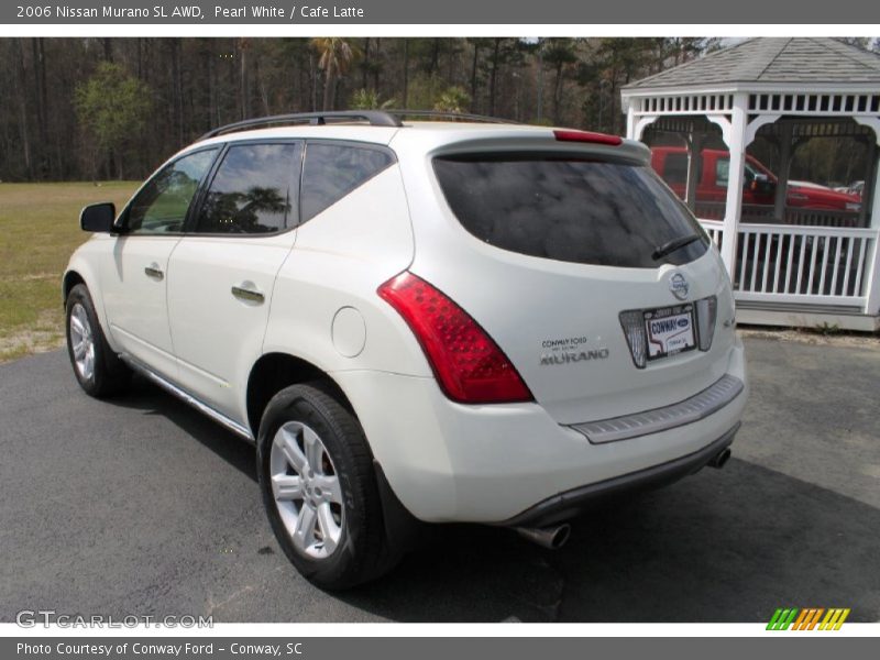 Pearl White / Cafe Latte 2006 Nissan Murano SL AWD