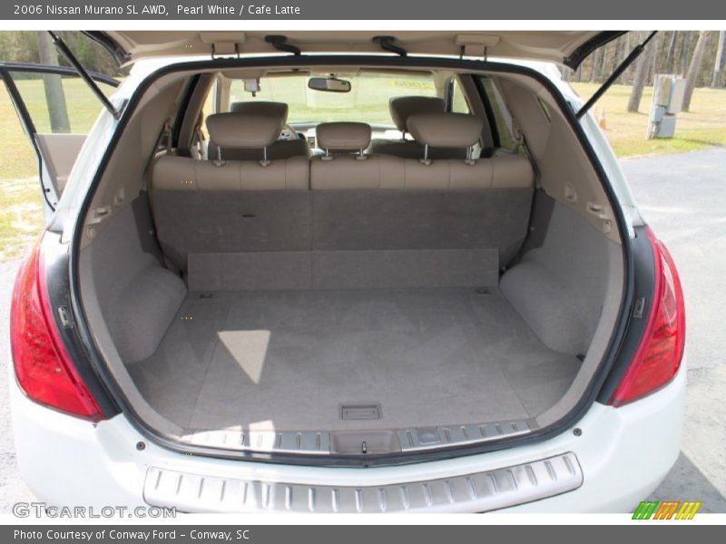 Pearl White / Cafe Latte 2006 Nissan Murano SL AWD