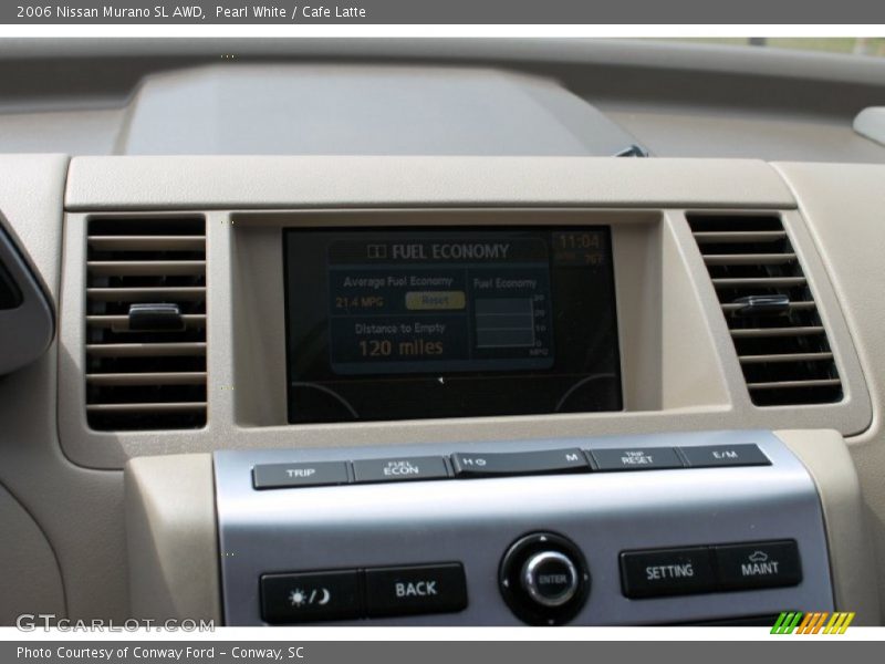 Pearl White / Cafe Latte 2006 Nissan Murano SL AWD