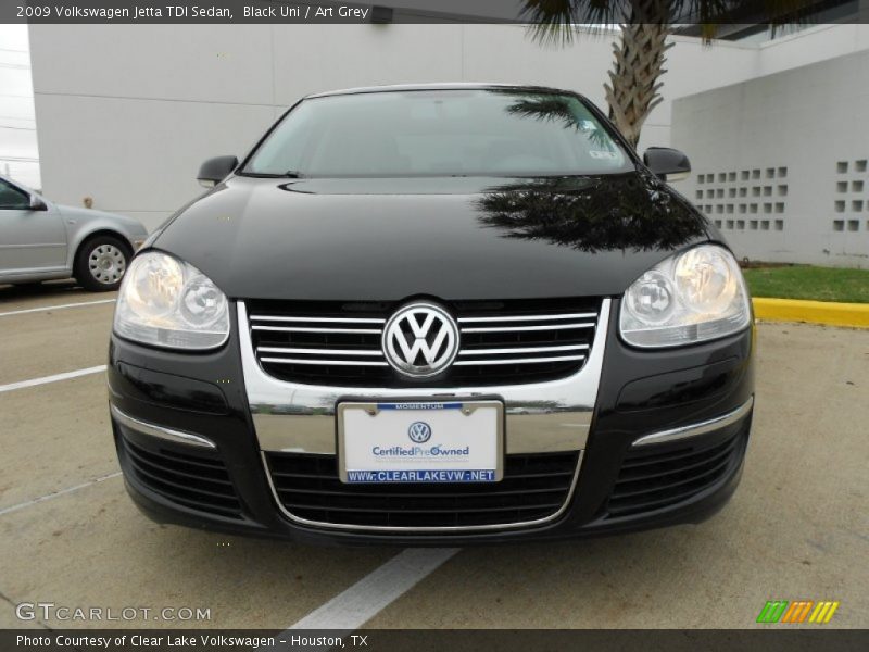 Black Uni / Art Grey 2009 Volkswagen Jetta TDI Sedan