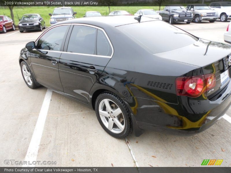 Black Uni / Art Grey 2009 Volkswagen Jetta TDI Sedan