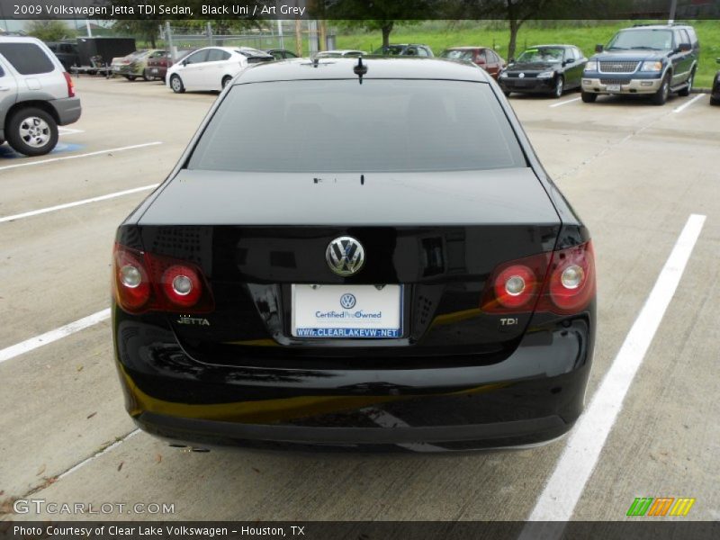 Black Uni / Art Grey 2009 Volkswagen Jetta TDI Sedan