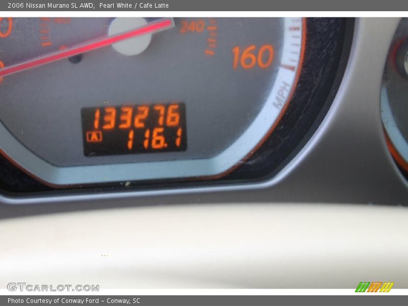 Pearl White / Cafe Latte 2006 Nissan Murano SL AWD