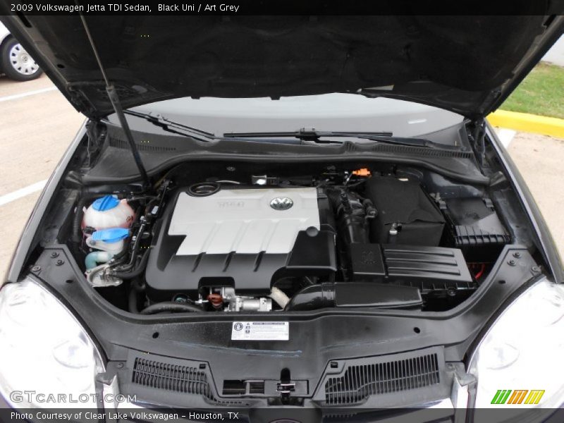 Black Uni / Art Grey 2009 Volkswagen Jetta TDI Sedan
