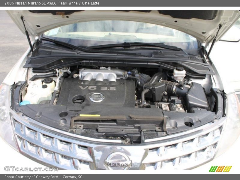 Pearl White / Cafe Latte 2006 Nissan Murano SL AWD