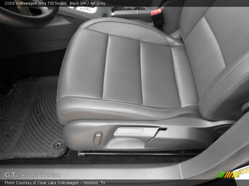 Black Uni / Art Grey 2009 Volkswagen Jetta TDI Sedan