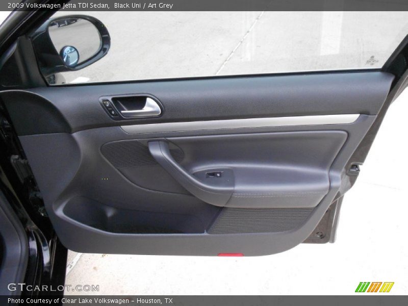 Black Uni / Art Grey 2009 Volkswagen Jetta TDI Sedan
