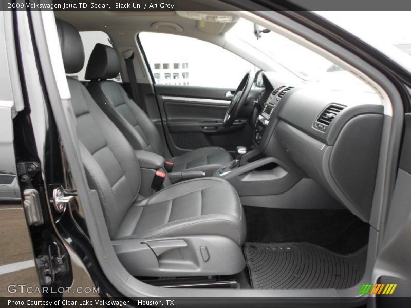 Black Uni / Art Grey 2009 Volkswagen Jetta TDI Sedan