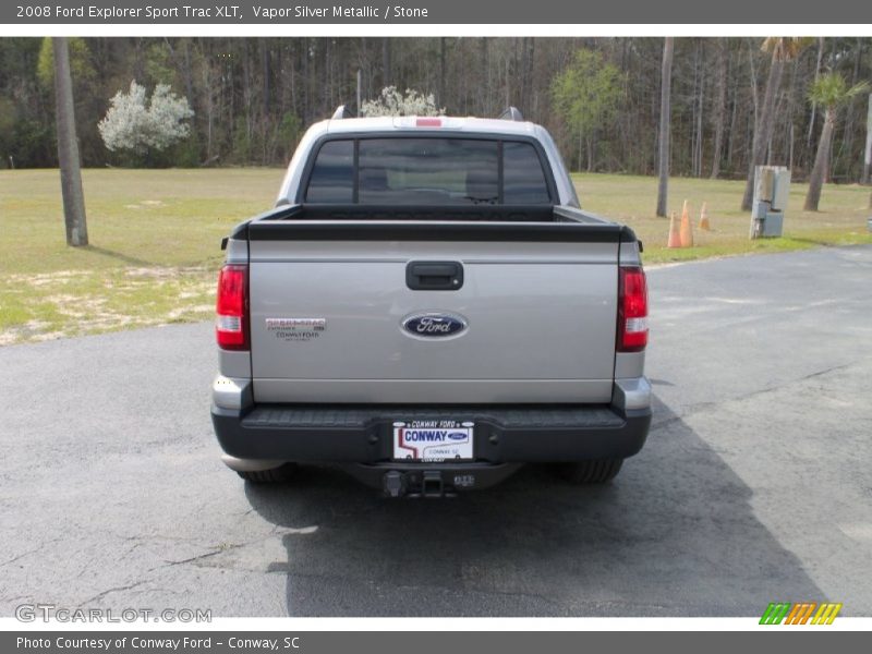 Vapor Silver Metallic / Stone 2008 Ford Explorer Sport Trac XLT