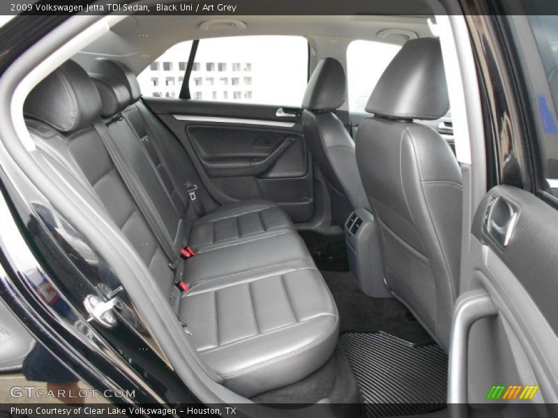 Black Uni / Art Grey 2009 Volkswagen Jetta TDI Sedan