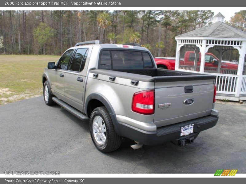 Vapor Silver Metallic / Stone 2008 Ford Explorer Sport Trac XLT