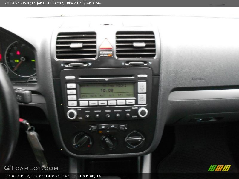 Black Uni / Art Grey 2009 Volkswagen Jetta TDI Sedan
