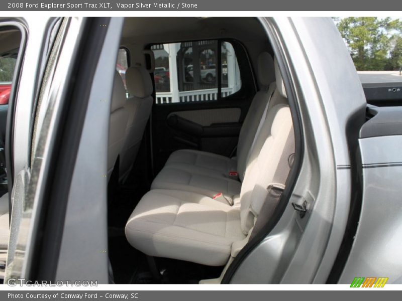 Vapor Silver Metallic / Stone 2008 Ford Explorer Sport Trac XLT