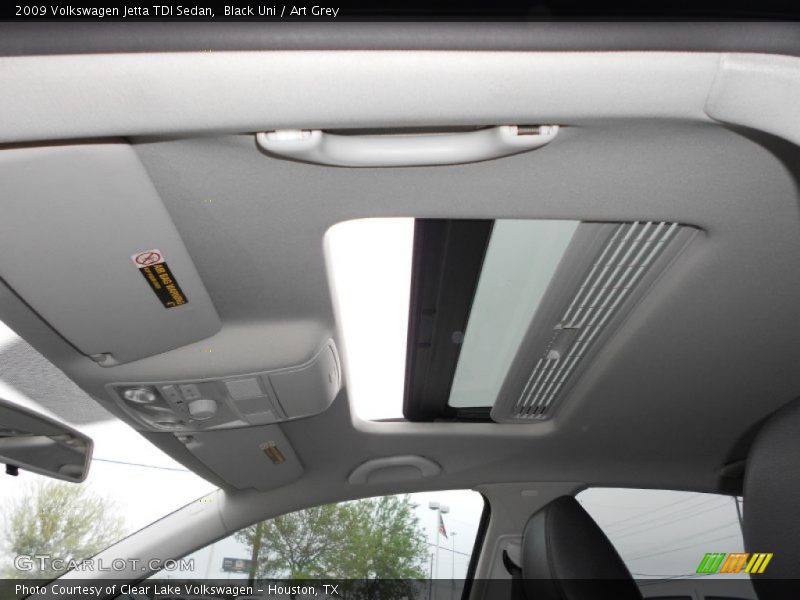 Black Uni / Art Grey 2009 Volkswagen Jetta TDI Sedan