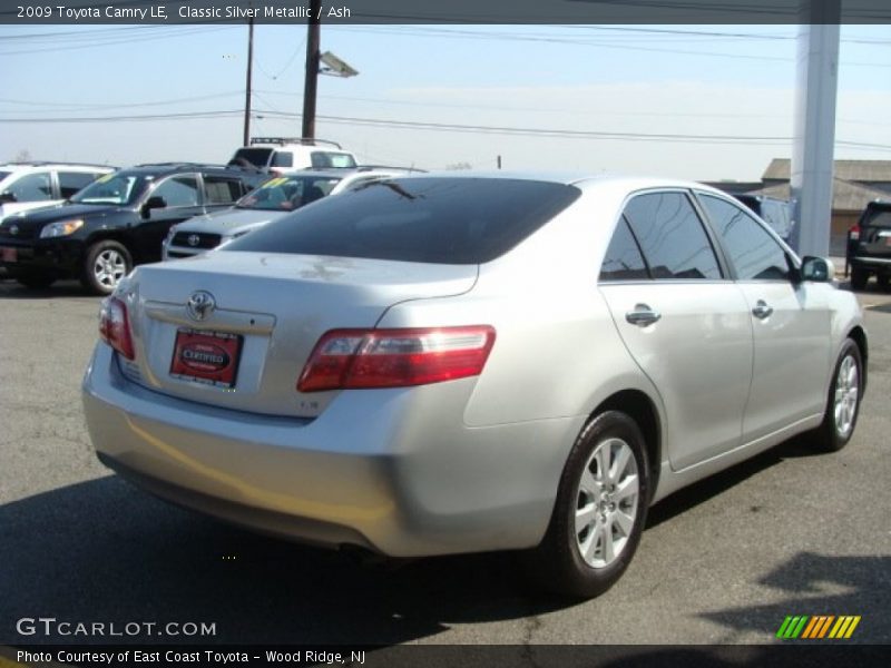 Classic Silver Metallic / Ash 2009 Toyota Camry LE