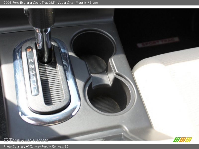 Vapor Silver Metallic / Stone 2008 Ford Explorer Sport Trac XLT