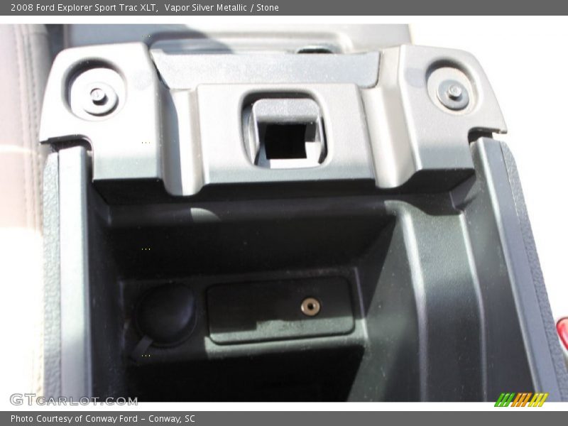 Vapor Silver Metallic / Stone 2008 Ford Explorer Sport Trac XLT