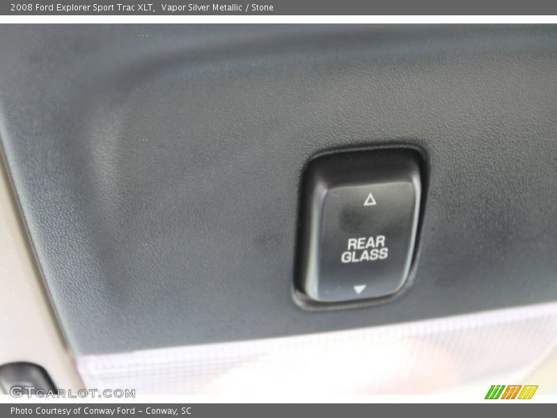 Vapor Silver Metallic / Stone 2008 Ford Explorer Sport Trac XLT