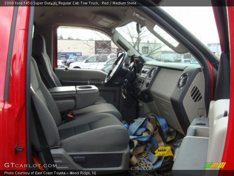 Red / Medium Stone 2009 Ford F450 Super Duty XL Regular Cab Tow Truck