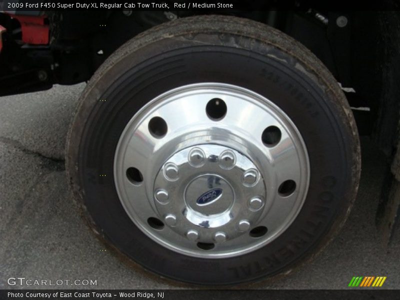  2009 F450 Super Duty XL Regular Cab Tow Truck Wheel