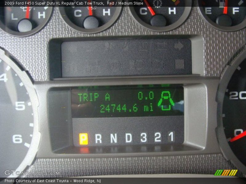 Red / Medium Stone 2009 Ford F450 Super Duty XL Regular Cab Tow Truck