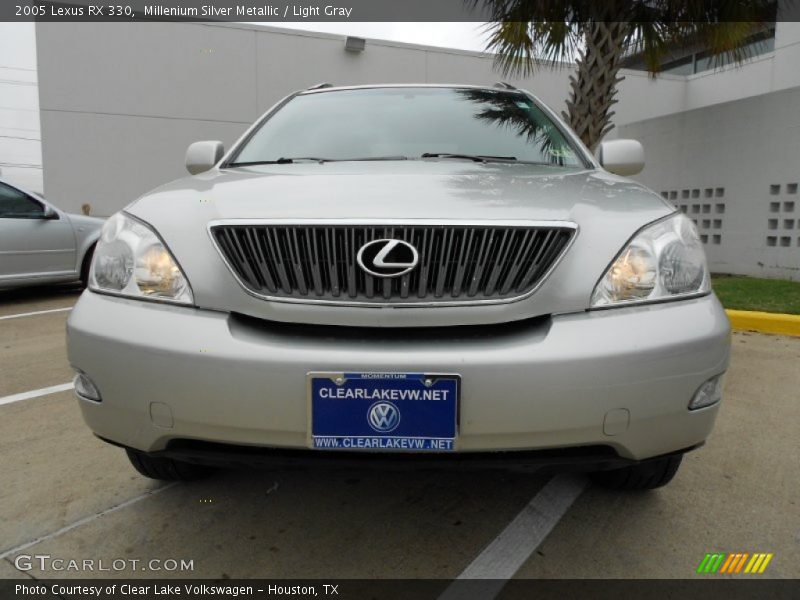 Millenium Silver Metallic / Light Gray 2005 Lexus RX 330