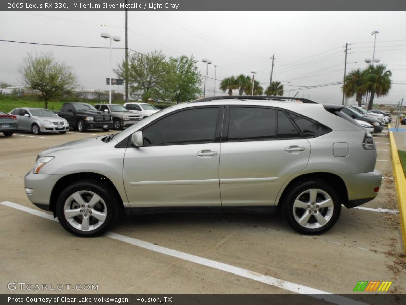 Millenium Silver Metallic / Light Gray 2005 Lexus RX 330