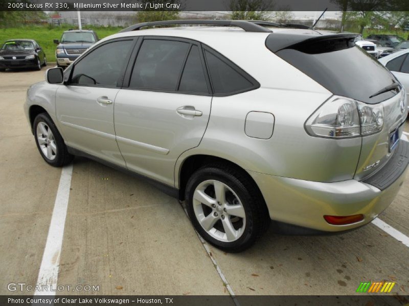 Millenium Silver Metallic / Light Gray 2005 Lexus RX 330