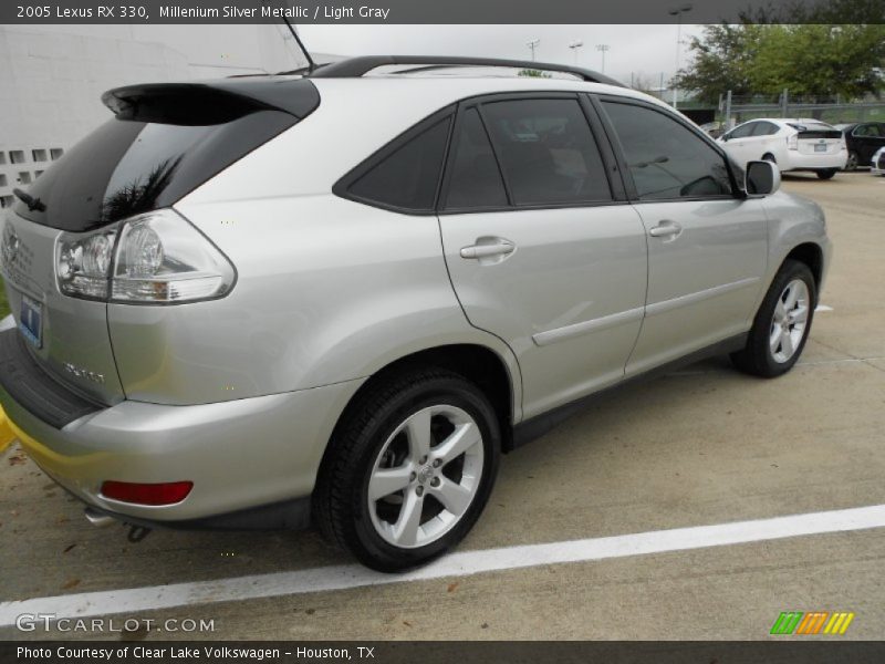 Millenium Silver Metallic / Light Gray 2005 Lexus RX 330