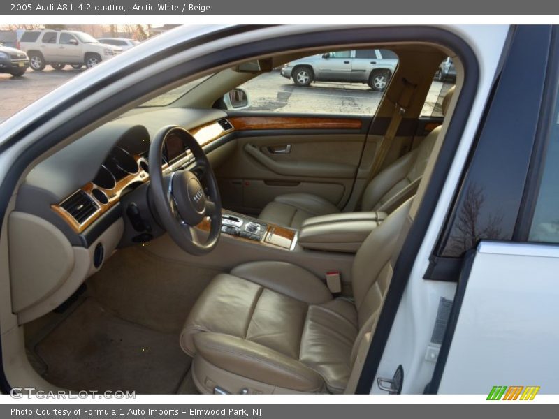  2005 A8 L 4.2 quattro Beige Interior