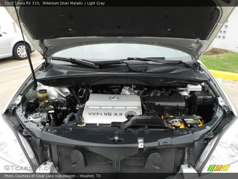 Millenium Silver Metallic / Light Gray 2005 Lexus RX 330