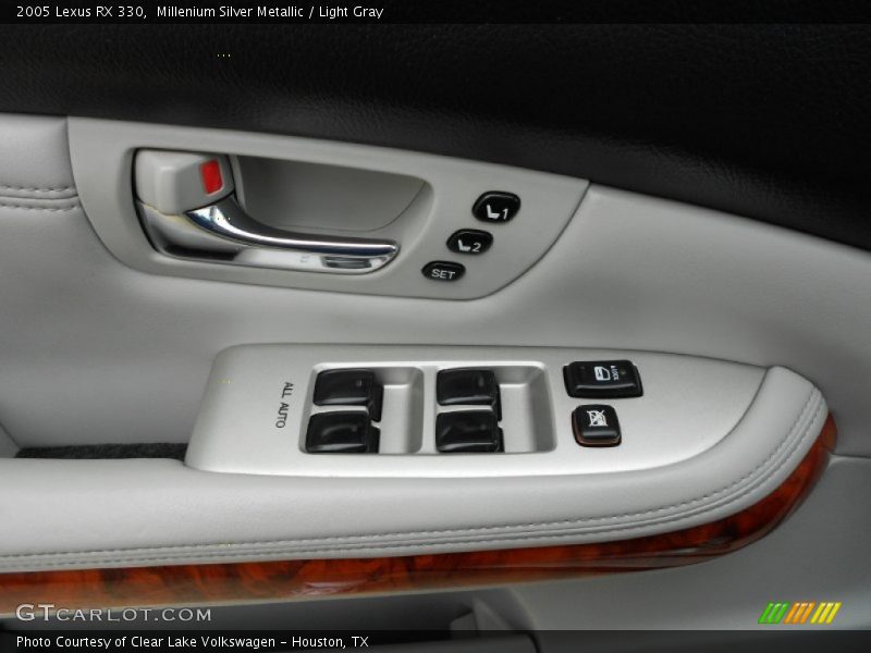 Millenium Silver Metallic / Light Gray 2005 Lexus RX 330