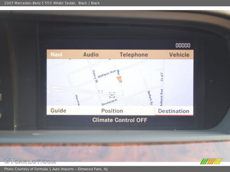 Black / Black 2007 Mercedes-Benz S 550 4Matic Sedan