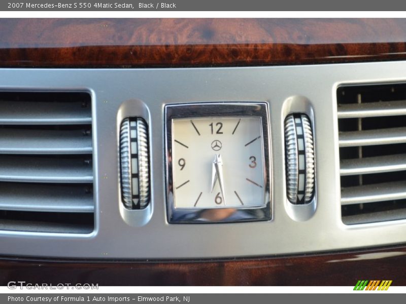 Black / Black 2007 Mercedes-Benz S 550 4Matic Sedan