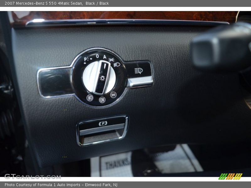 Black / Black 2007 Mercedes-Benz S 550 4Matic Sedan