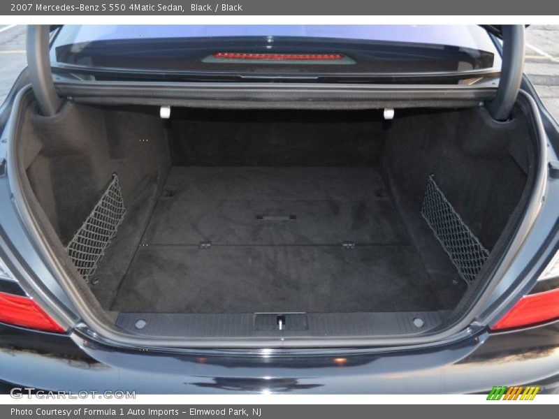 Black / Black 2007 Mercedes-Benz S 550 4Matic Sedan