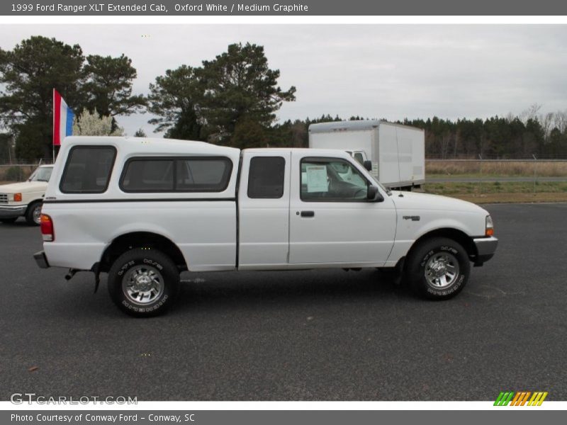Oxford White / Medium Graphite 1999 Ford Ranger XLT Extended Cab