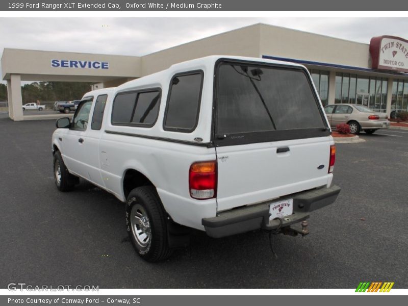 Oxford White / Medium Graphite 1999 Ford Ranger XLT Extended Cab