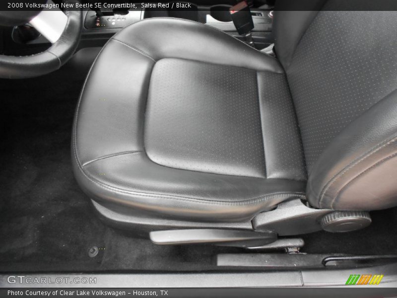 Salsa Red / Black 2008 Volkswagen New Beetle SE Convertible
